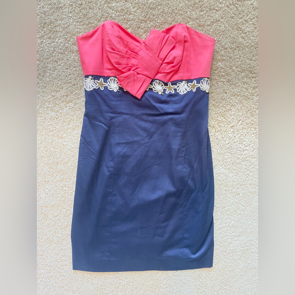 Lily Pulitzer strapless dress
